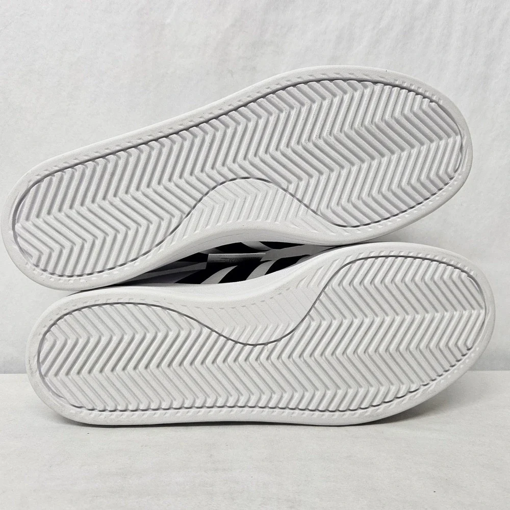 Adidas Grand Court 2.0 Tennis Sneakers GW9195 White Black Mens Size 9.5